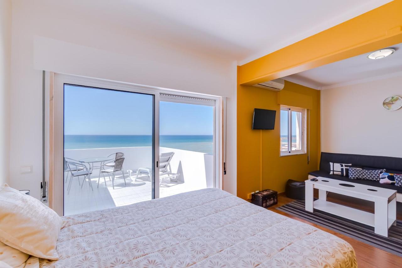 Sky - Wonderful View To The Beach - Quarteira Buitenkant foto